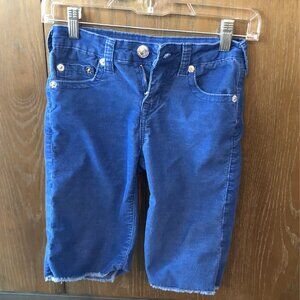 True Religion Corduroy Kids Shorts